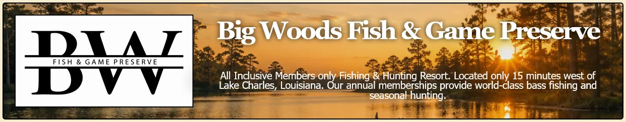 Big Woods Fish and Game Preserve banner